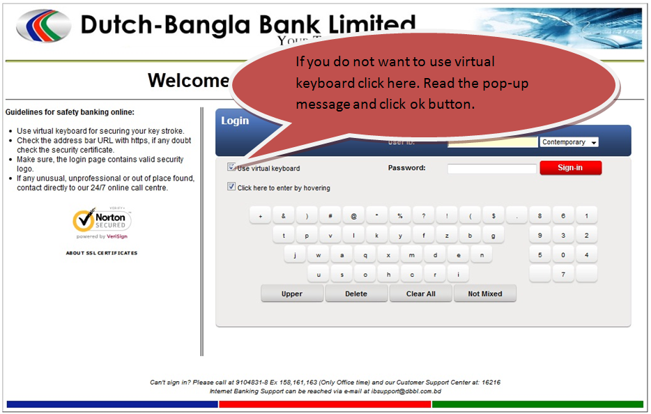 Dutch Bangla Bank | Internet Banking